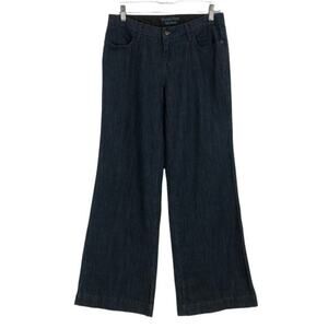 Simply Vera Vera Wang Jeans Women's 4 Trousers Wide Leg Blue Denim Pants